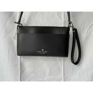 Kate Spade NY Sadie Small Top Zip Black Crossbody Bag